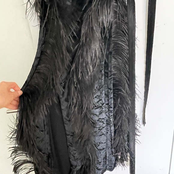 Sonia Rykiel Runway Black Evening Dress gown 34 - Picture 10 of 12